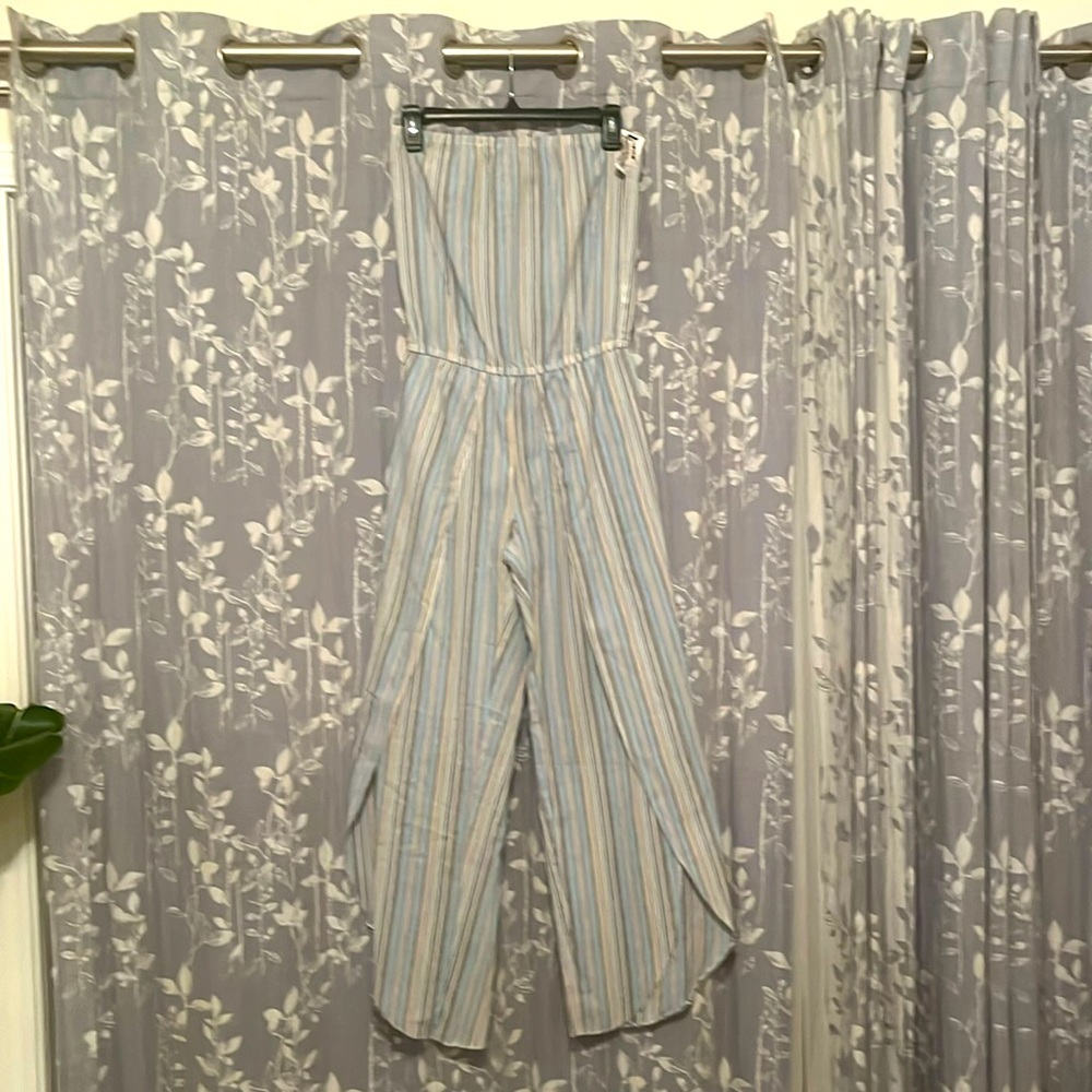 Striped Jumpsuit